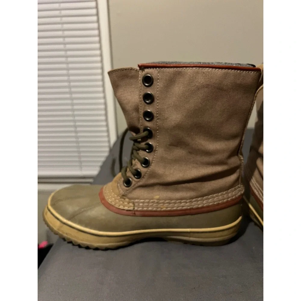 Sorel 1964 Premium T Men's Canvas Waterproof Winter Duck Boots Brown 7